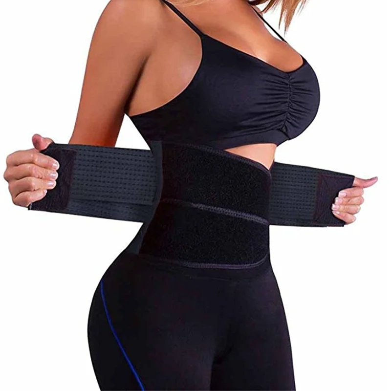 
Waist Trimmer Belt, Premium Waist Trainer Sweat Sauna Belt for Women & Men, Promotes Sweat & Weight Loss in Stomach Fat Burning 