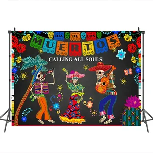 Day Dead Photography Backdrop
