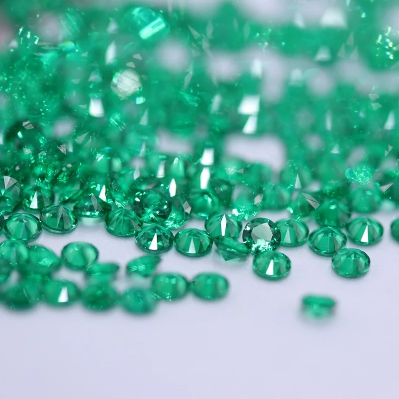 

Redleaf Jewelry Spot wholesale price 1mm round emerald nano crystal gems