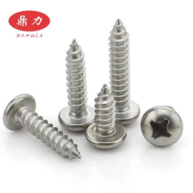 
Carbon steel cross Half round head self drilling screws 
