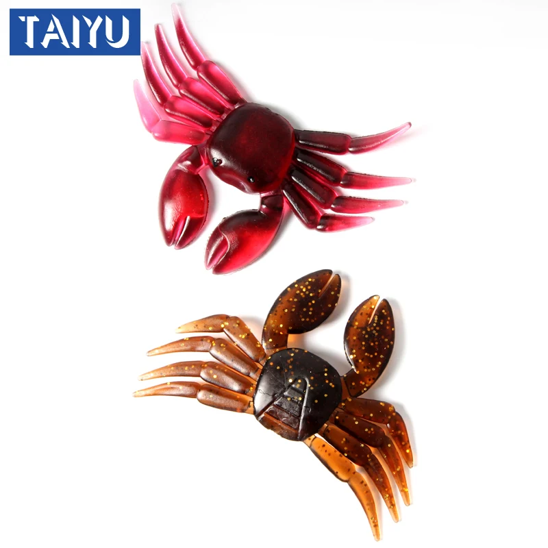 

Wholesale OEM Soft Fishing Lure Factory Crab Fishing Lure, Two color