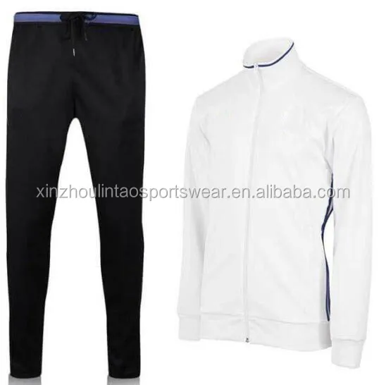 

wholesale 2016 17 football training tracksuit soccer prematch jacket and pants thai quality