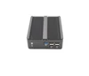 Eglobal New arrival Fanless mini pc Intel celeron J1800/1900 processor support Ubuntu OS case slim case