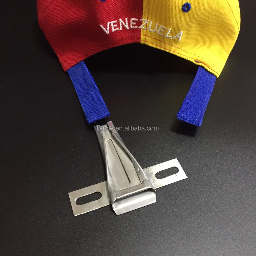 
Baseball cap back belt tape hand made folder 