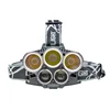 5 Led Waterproof 10000Lm 3 XML T6+2 Q5 LED USB Headlight Headlamp Light 5 Mode Head Light for Fishing