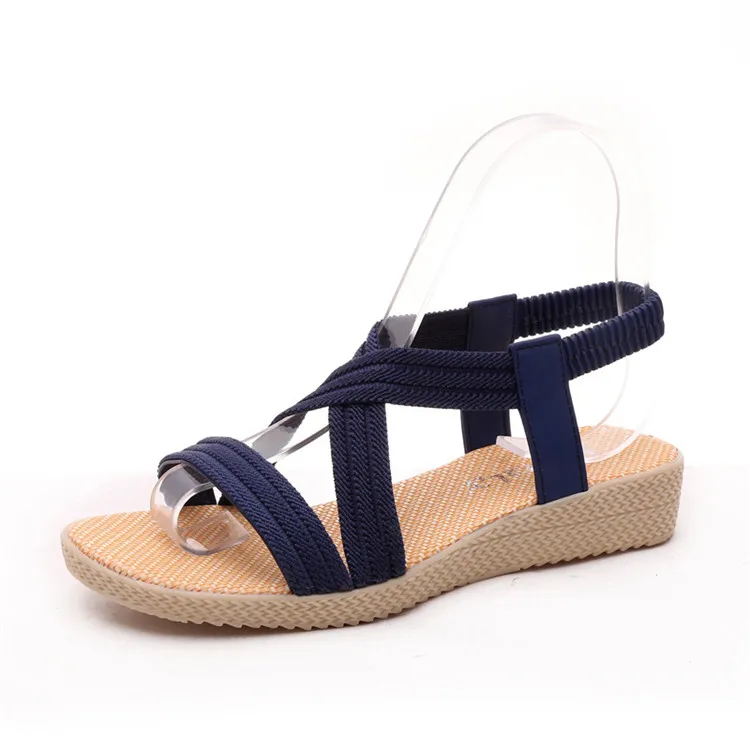 Luxury Vintage Platform Royal Blue Sandals For Women Designer Roman Slippers  With Rubber Sole, Triangle And Round Toe, Perfect For Summer Beach Fashion  Available In Sizes 35 41 From Bestsportseller, $23.53 | DHgate.Com