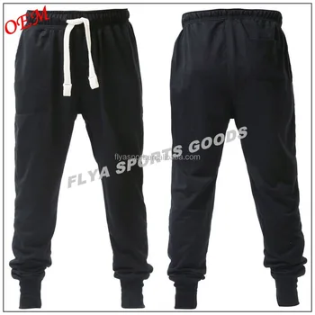 black jogger sweats