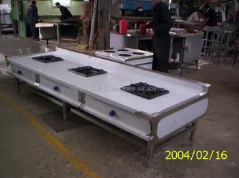 Chinese Restaurant Kitchen Equipment 3 large burners gas range hotel kitchen equipment/industrial Chinese Restaurant Kitchen Equipment 3 large burners gas range hotel kitchen equipment/industrial