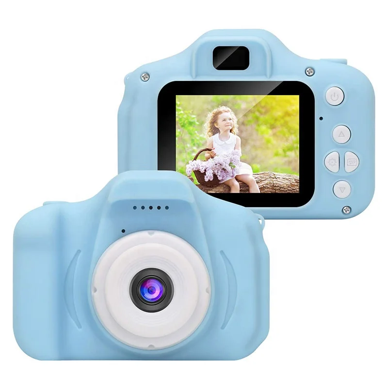 

Kids Digital Camera Gifts for Girls 1080P HD Mini Rechargeable Children Shockproof Digital Camcorder for 3-9 Years Old Kids Gift