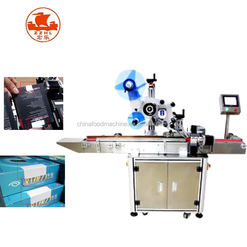 Tamper Label Box Automatic Double Sides Corner Adhesive Labeling