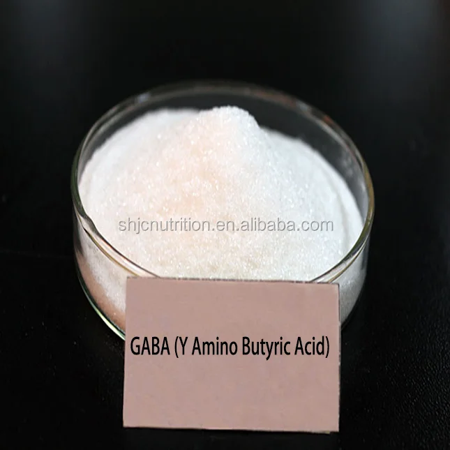 
Health food ingredient High quality aminobutyric acid, GABA powder 