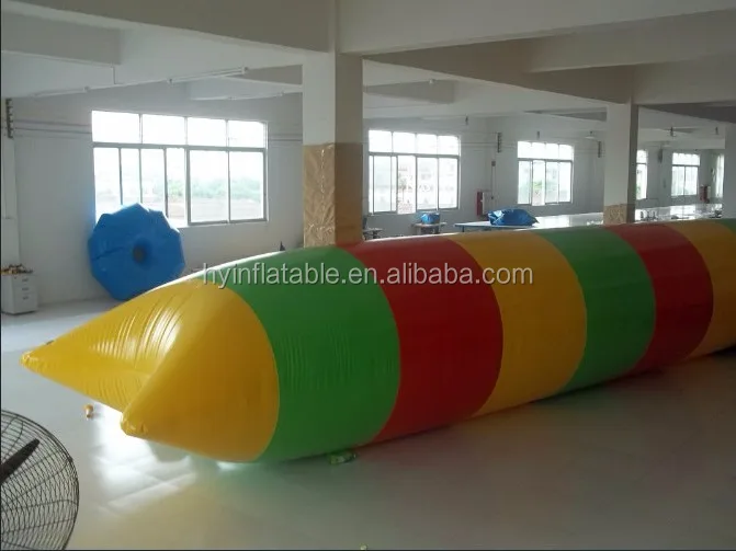 inflatable water launch pad