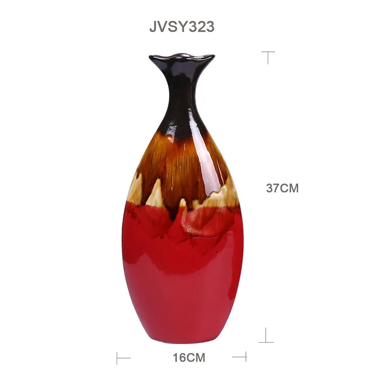 Good Quality Antique Red Flower Vase Ceramic Vase Home Decor . Buy