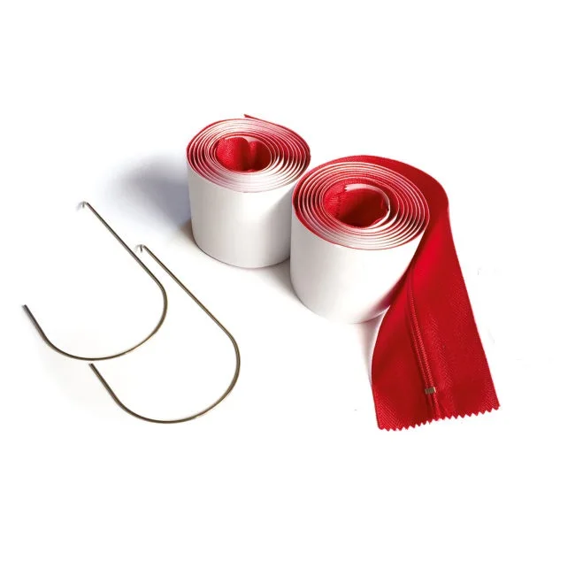 
7ft 213cm Adhesive Zipper for Dust Barrier Cleaning and Restoration 