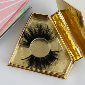 Private Label Siberian Mink Eyelash Extensions 5D 25mm 3D Mink Eyelashes