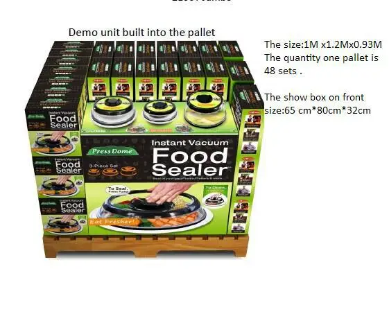 demo buld into the pallet