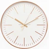 plastic wall clock wall watch rose gold 3D digital clock(T3055)