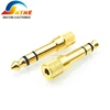 Jack 6.5 6.35mm Male Plug to 3.5mm Female Connector Headphone Amplifier Audio Adapter Microphone Converter