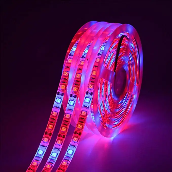 DC12V 5050 led grow strips light red:blue 3:1,4:1,5:1 led strip For Plant Grow