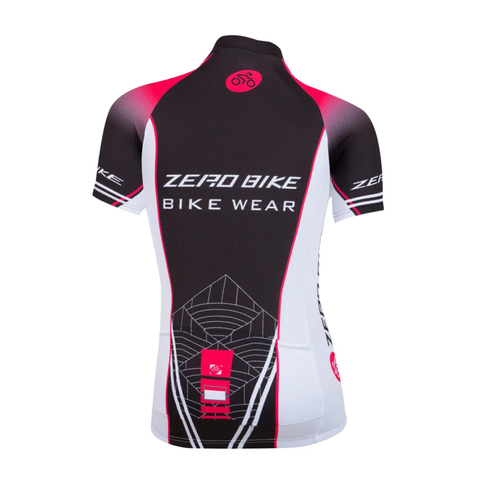 ZERO BIKE Women’s Short Sleeve Cycling Jersey Quick Dry Breathable