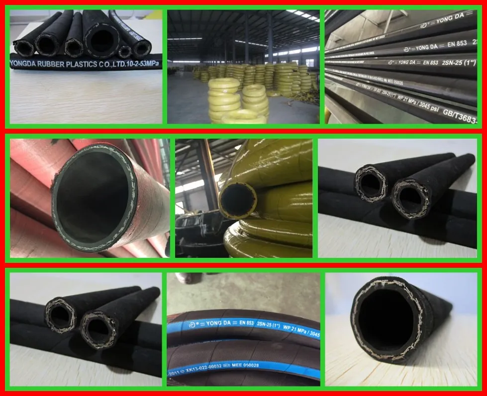 Soft Rubber Hose Natural Gas Rubber Hose Flexible Rubber Hose With
