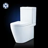 Dual Flush Muslim Sanitary Ware with Toilet Seat Bathroom Fitting Indian Fashion Ceramic One Piece Toilet