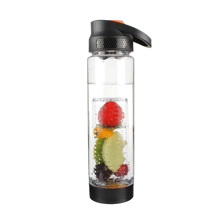 Large Fruit Infuser Water Infusion Bottles,Bpa Free Leakproof Sport Travel Water Bottle With