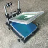 precision hand screen printing machine with case aluminum worktable