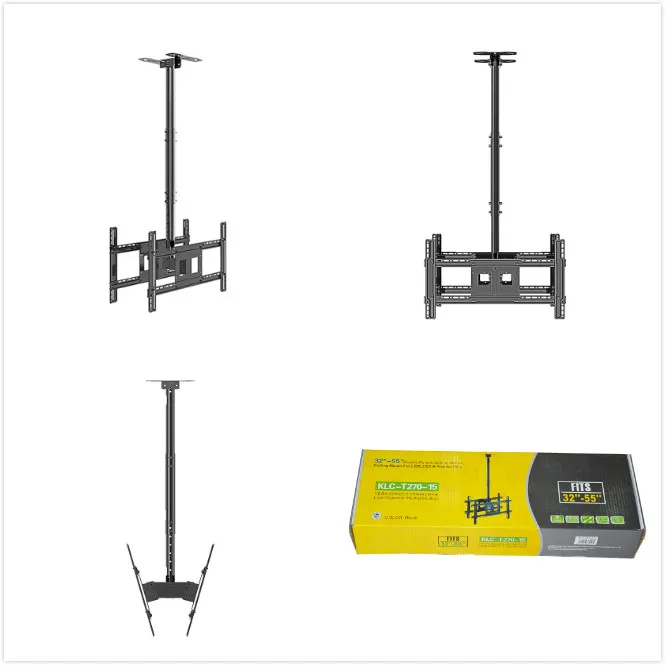Tilt And Swivel Ceiling Mount Tv Bracket Fits 32 To 70 Inch Lcd Vesa