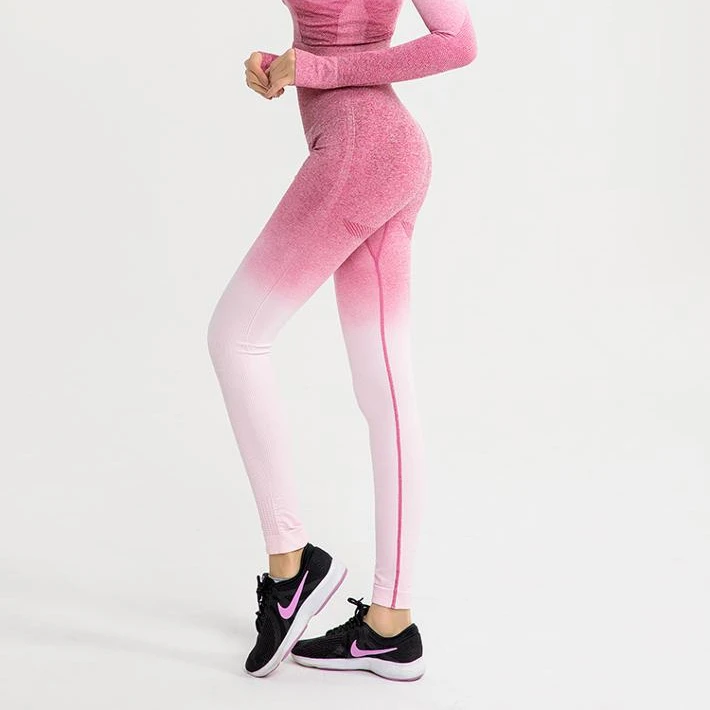 

Hot selling wholesale sportswear seamless womens tights leggings sport with custom logo