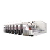 Paper carton box flexo printing folding gluing machinery price