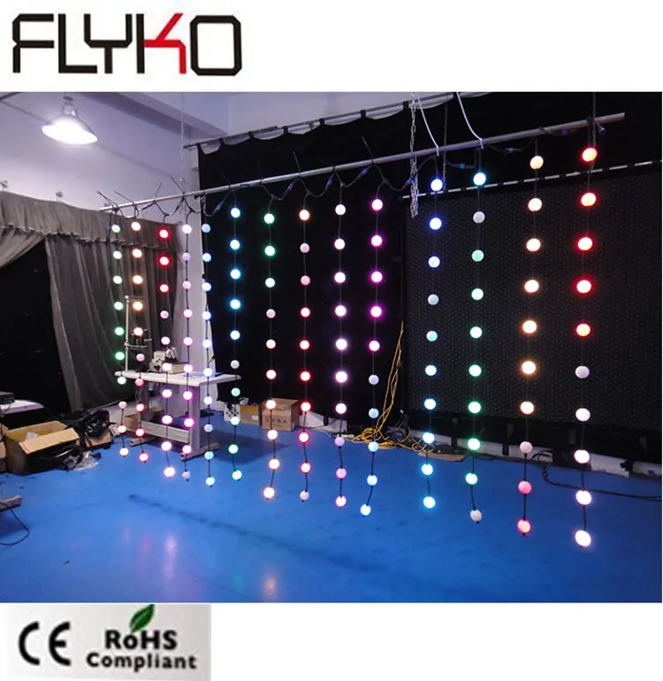 

indoor romantic led 3D DMX Ball for restaurant decoration dmx 3d puzzle ball