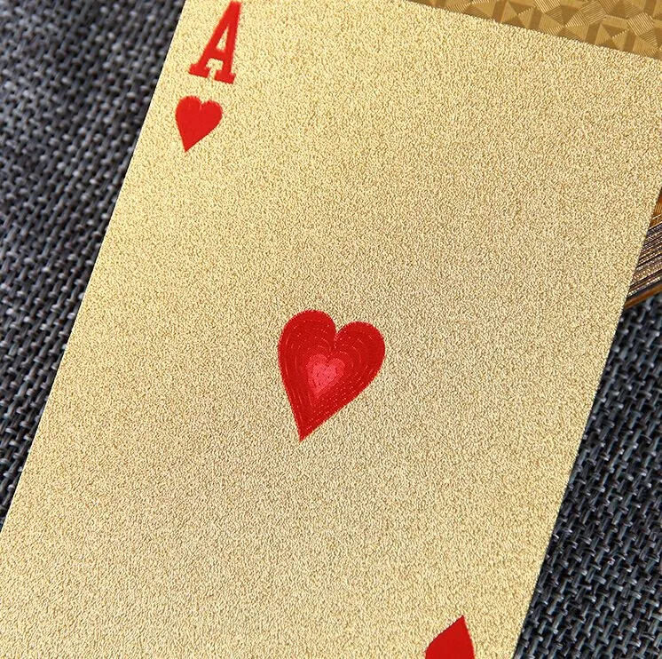 Custom Hot Selling Casino Playing Cards Colorful Weighted Playing Cards