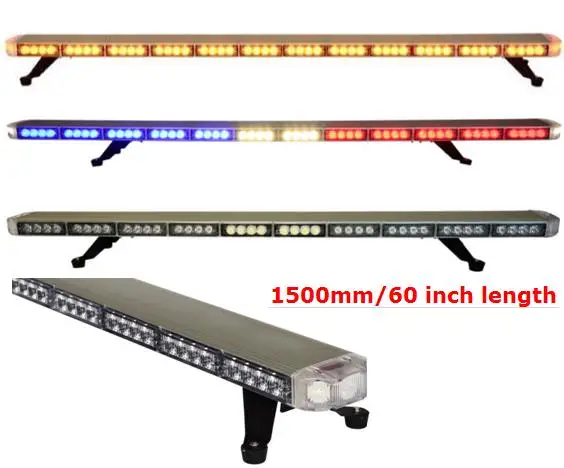 

Online Sale Free Shipping slim light bar emergency vehicle waring strobe light bar 150cm/60 inch car flash strobe light bar