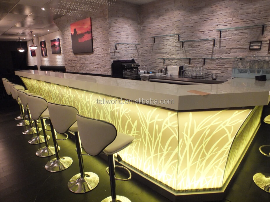 Luxus Cafe Bar Zahler Designs Zuhause Bartheke Led Design Buy