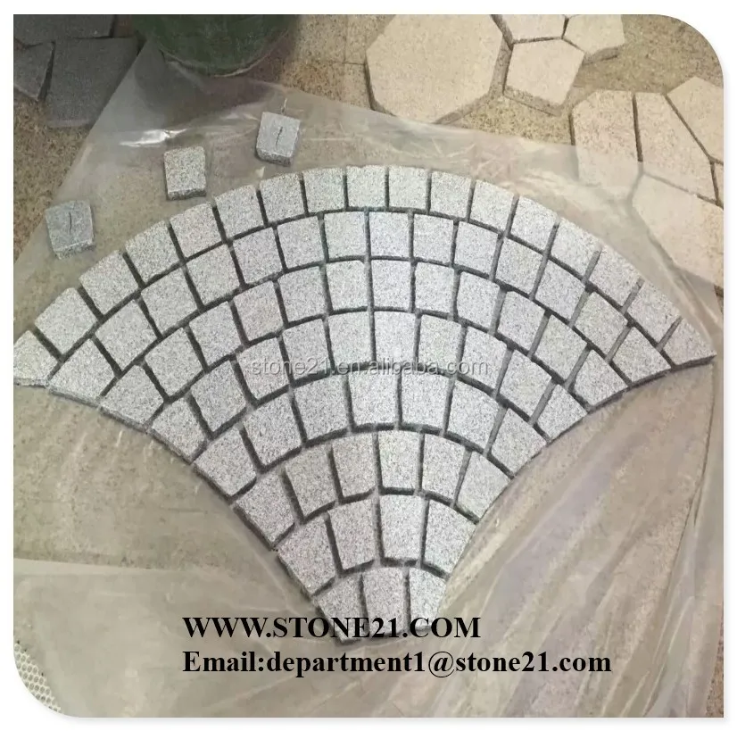 G603 FAN SHAPE PAVING BLOCKS