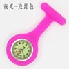Custom Luminous Dial Nurse Doctor Brooch Clip Quartz Fob Hanging Pocket Watches glow in the dark Nurse Glows Clock