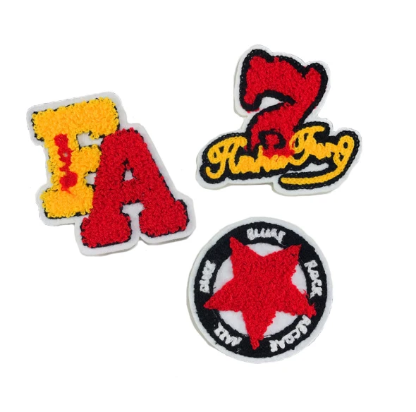 High Quality Cartoon Chenille Badge Custom Embroidery Patch