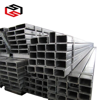 Mill Supply Erw Welded Black Iron Square Tube/steel Square Pipe For ...