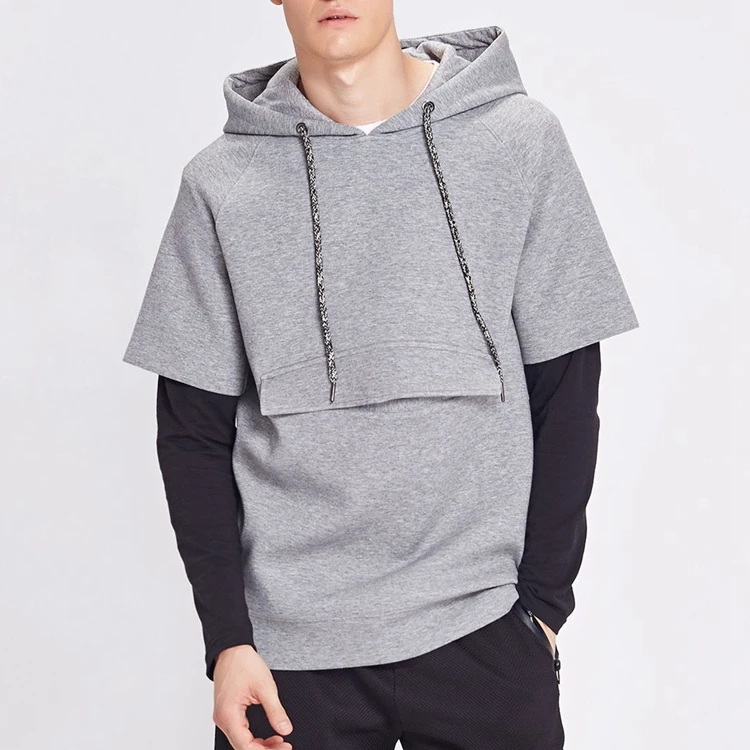 half sleeve hoodie