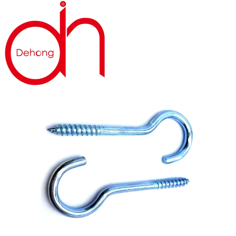 J Hook Type Screw Open Eye Hook Wood Self Tapping Screw Buy J Hook