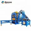 Automatic block machine line QT6-15 rock face block making machine german concrete block making machine