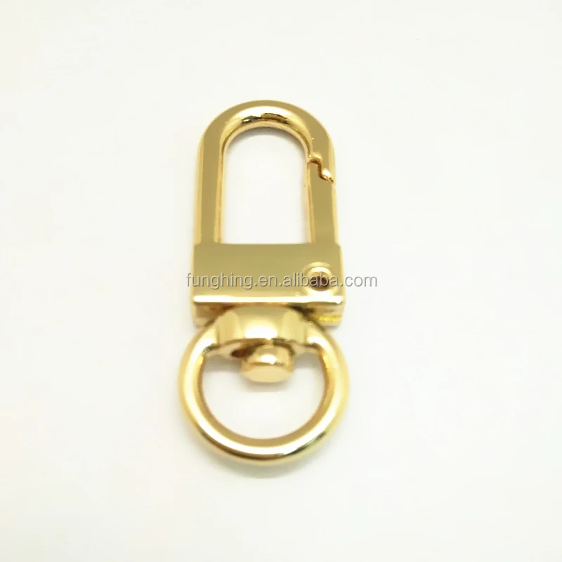 

Customised gold Metal bags locks snap hook for bag hardware
