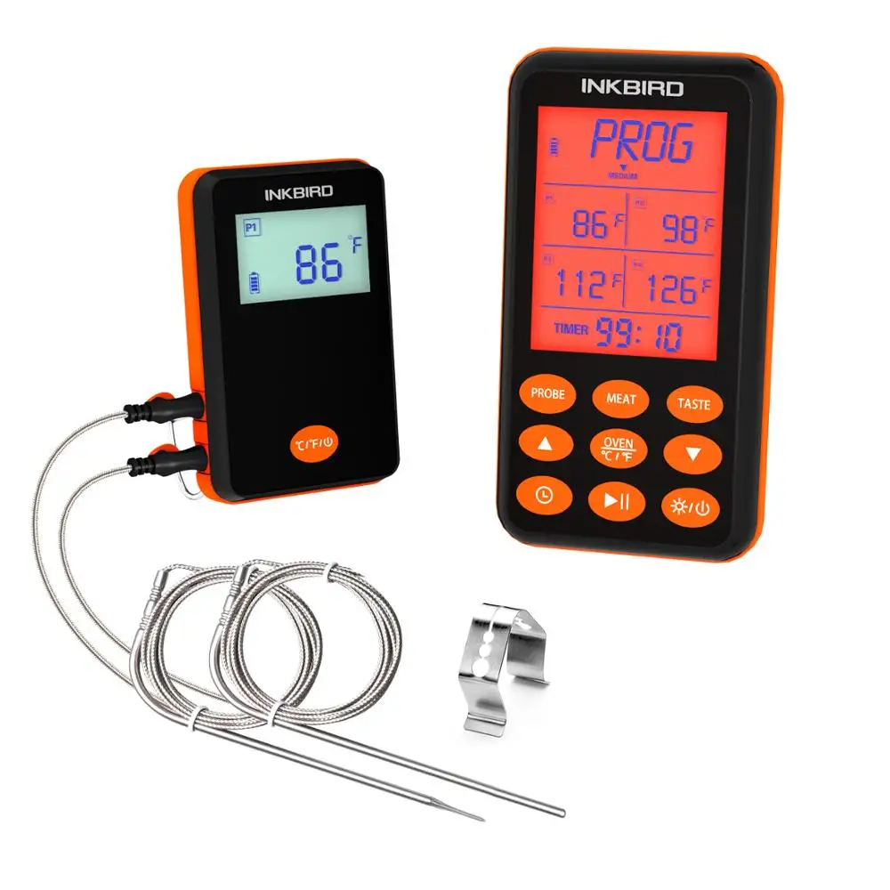 

Inkbird IRF-4S wireless outdoor thermometer waterproof meat thermometer