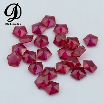 Pentagon Synthetic Ruby Artificial Stone Price Per Carat - Buy Ruby