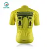 Group Jersey Sublimation Printed Cycling For Men Orange Long Sleeve