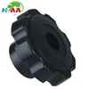 Factory OEM male thread plastic knob, plastic furniture handle knobs