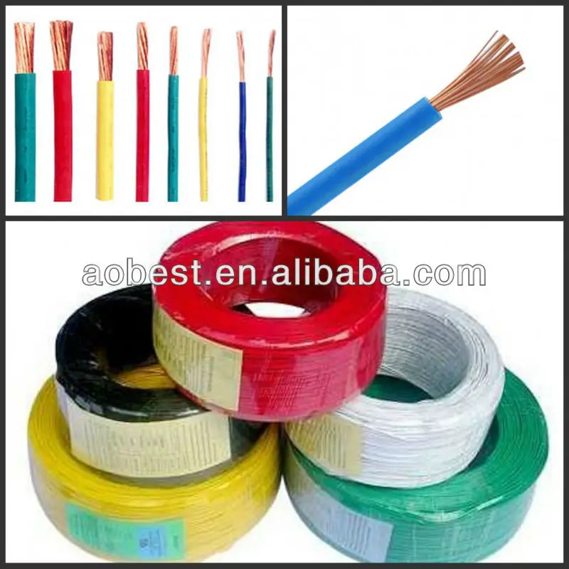 High Quality Pvc Insulated Electric Wire Cable Hs Code Building Wire