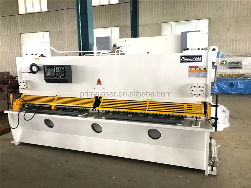 
QC12y 6X3200 sheet metal hydraulic shearing machine price 