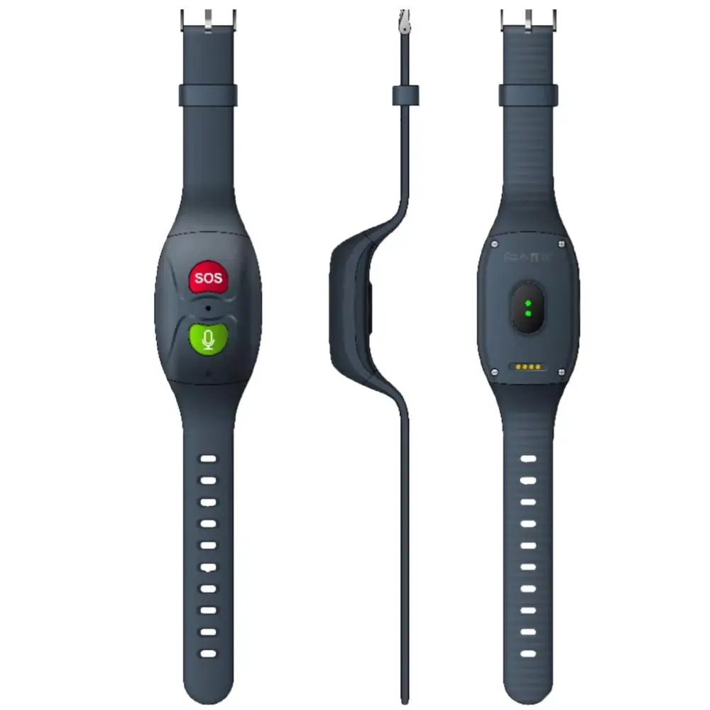 

Old Men GPS Smart Bracelet Watch Time Remind Elderly SOS Calling Alarm Emergency Call System Wristband Fitness Tracker